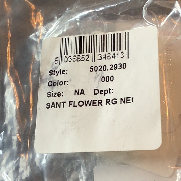 Folli Follie Rose Gold Santorini Flower Necklace.  New! - Picture 3 of 4